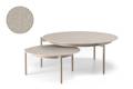 Taormina Loungetisch Set Aluminium Ø 60/90 cm